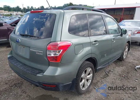 2015 Subaru Forester 2.5I Premium from USA, damaged, VIN JF2SJADC0FH582452